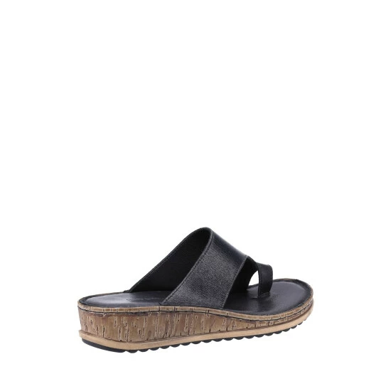 Hush Puppies Elissa Black Toepost Sandals 4 Hush Puppies Elissa Black Toepost Sandals - Image 2