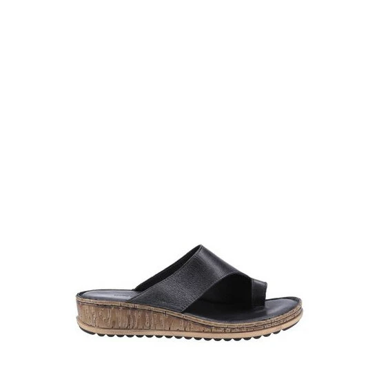 Hush Puppies Elissa Black Toepost Sandals 7 Hush Puppies Elissa Black Toepost Sandals - Image 5