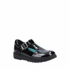 Hush Puppies Black Kerry Patent Junior School Shoes 4 Hush Puppies Black Kerry Patent Junior School Shoes -Hush Puppies shop unnamed file 258