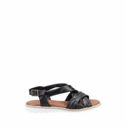 Hush Puppies Collins Black Sandals