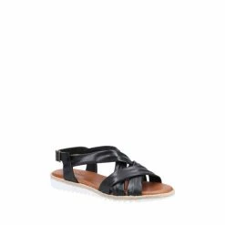 Hush Puppies Collins Black Sandals -Hush Puppies shop unnamed file 2582