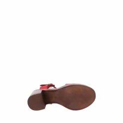 Hush Puppies Red Georgia Sandals -Hush Puppies shop unnamed file 2645