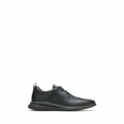 Hush Puppies Advance Black Lace Up Shoes