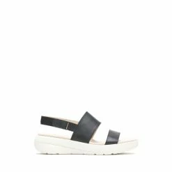Hush Puppies Black Breathe Sandals