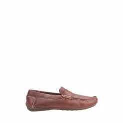 Hush Puppies Brown Roscoe Slip On Shoes