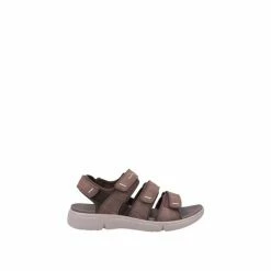 Hush Puppies Brown Raul Multi Hook And Loop Strap Sandals -Hush Puppies shop unnamed file 2813