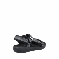 Hush Puppies Black Sara Quarter Strap Sandals -Hush Puppies shop unnamed file 2816