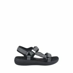 Hush Puppies Black Sara Quarter Strap Sandals -Hush Puppies shop unnamed file 2818