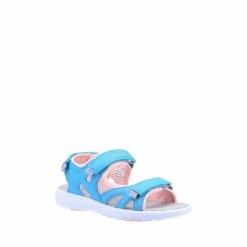 Hush Puppies Blue Lilly Quarter Strap Sandals -Hush Puppies shop unnamed file 2831
