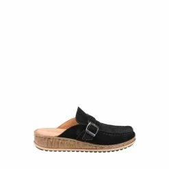 Hush Puppies Black Sorcha Mule Sandals