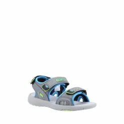 Hush Puppies Grey Mario Quarter Strap Sandals