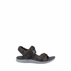 Hush Puppies Brown Raiden Quarter Strap Sandals