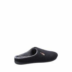 Hush Puppies Black Reid Slippers -Hush Puppies shop unnamed file 2959