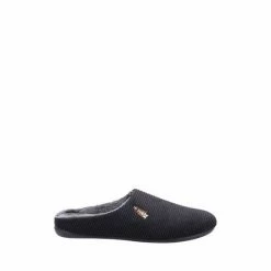 Hush Puppies Black Reid Slippers -Hush Puppies shop unnamed file 2961