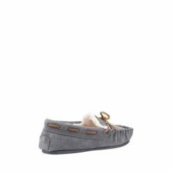 Hush Puppies Grey Addison Slippers -Hush Puppies shop unnamed file 2970