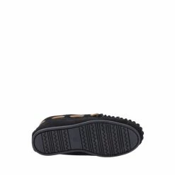 Hush Puppies Black Addison Slippers -Hush Puppies shop unnamed file 2975