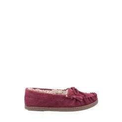 Hush Puppies Red Addy Slip-On Slippers