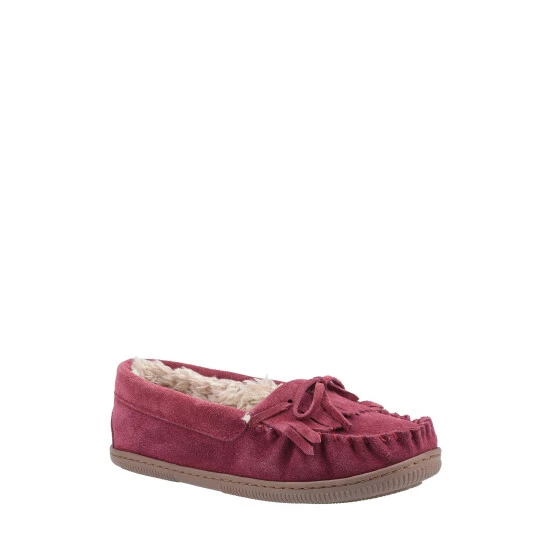 Hush Puppies Red Addy Slip-On Slippers 4 Hush Puppies Red Addy Slip-On Slippers - Image 2