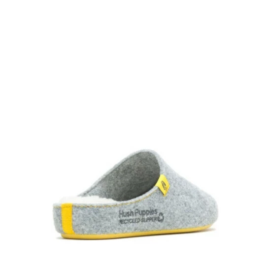 Hush Puppies Grey The Good Slippers 4 Hush Puppies Grey The Good Slippers - Image 2