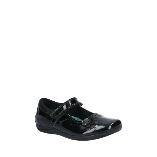 Hush Puppies Black Jessica Junior School Shoes 4 Hush Puppies Black Jessica Junior School Shoes - Image 2