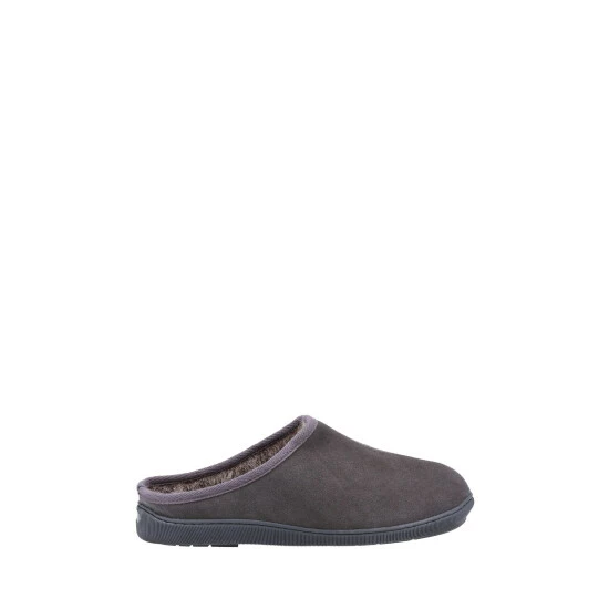 Hush Puppies Grey Ashton Slippers 3 Hush Puppies Grey Ashton Slippers