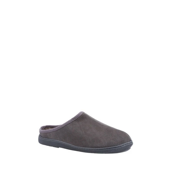 Hush Puppies Grey Ashton Slippers 4 Hush Puppies Grey Ashton Slippers - Image 2