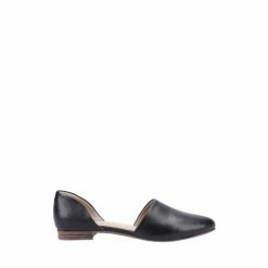 Hush Puppies Makeda D'Orsay Black Flats