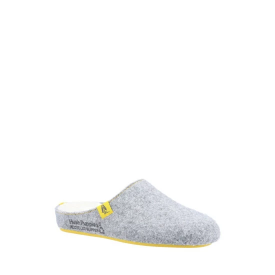 Hush Puppies Grey The Good Slippers 4 Hush Puppies Grey The Good Slippers - Image 2