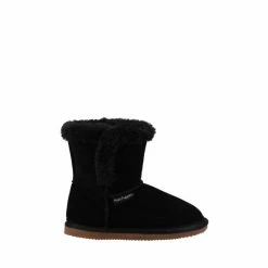 Hush Puppies Ashlynn Black Slippers