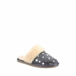 Hush Puppies Grey Arianna Star Slippers 4 Hush Puppies Grey Arianna Star Slippers -Hush Puppies shop unnamed file 3245