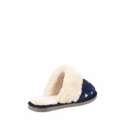 Hush Puppies Blue Arianna Star Slippers -Hush Puppies shop unnamed file 3250
