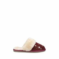 Hush Puppies Red Arianna Star Slippers -Hush Puppies shop unnamed file 3257