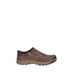 Hush Puppies Brown Jasper Slip-On Trainers