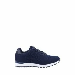 Hush Puppies Blue Katrina Trainers -Hush Puppies shop unnamed file 3312