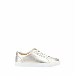 Hush Puppies Gold Tessa Lace Trainers