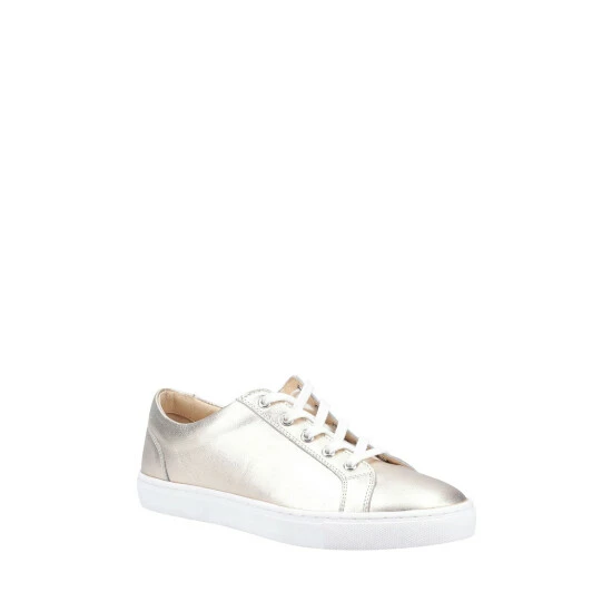 Hush Puppies Gold Tessa Lace Trainers 4 Hush Puppies Gold Tessa Lace Trainers - Image 2