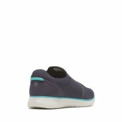 Hush Puppies Blue Good Slip-On Trainers -Hush Puppies shop unnamed file 3336