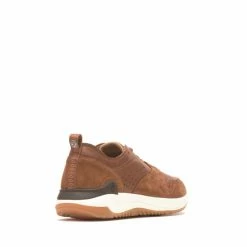 Hush Puppies Brown Felix Perf Lace Trainers -Hush Puppies shop unnamed file 3346