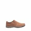 Hush Puppies Tan Brown Jasper Slip-On Trainers -Hush Puppies shop unnamed file 3369
