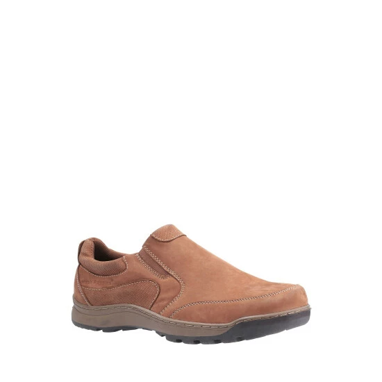 Hush Puppies Tan Brown Jasper Slip-On Trainers 4 Hush Puppies Tan Brown Jasper Slip-On Trainers - Image 2