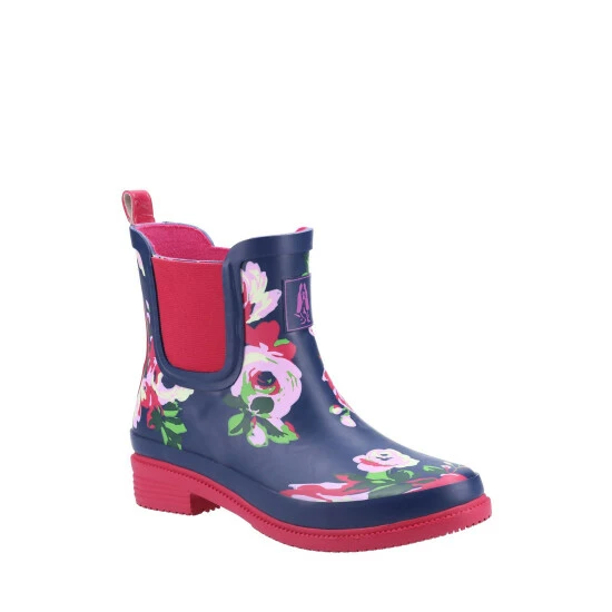 Hush Puppies Blue Minnie Wellington Boots 4 Hush Puppies Blue Minnie Wellington Boots - Image 2