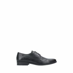 Hush Puppies Oscar Black Clean Toe Lace Up Shoes