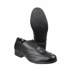 Hush Puppies Black Kada Senior School Shoes -Hush Puppies shop unnamed file 423
