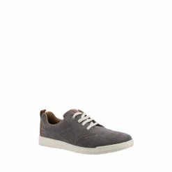Hush Puppies Michael Grey Lace-Up Shoes -Hush Puppies shop unnamed file 488