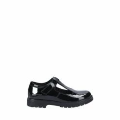 Hush Puppies Black Gracie Junior School Shoes
