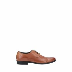Hush Puppies Brown Ollie Cap Toe Lace Up Shoes