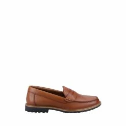 Hush Puppies Verity Brown Slip-On Shoes