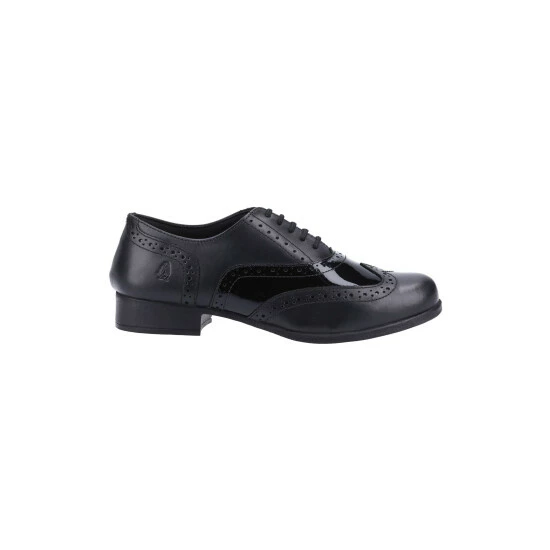 Hush Puppies Black Kada Senior School Shoes 3 Hush Puppies Black Kada Senior School Shoes