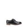 Hush Puppies Black Bryson Mens Lace Shoes