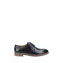 Hush Puppies Black Bryson Mens Lace Shoes